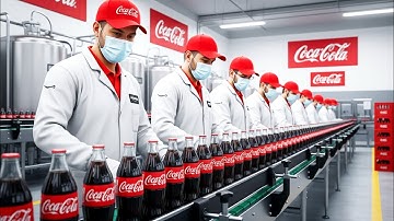 How Coca-Cola Is Made Inside the Factory | Full Manufacturing Process
