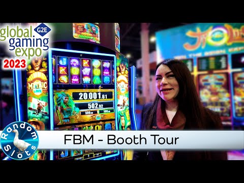 #G2E2023 FBM Booth Tour of Slot Machines Preview