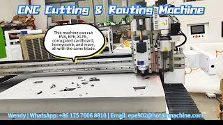 High-Precision EVA Foam Cutting & Routing with CNC Machine