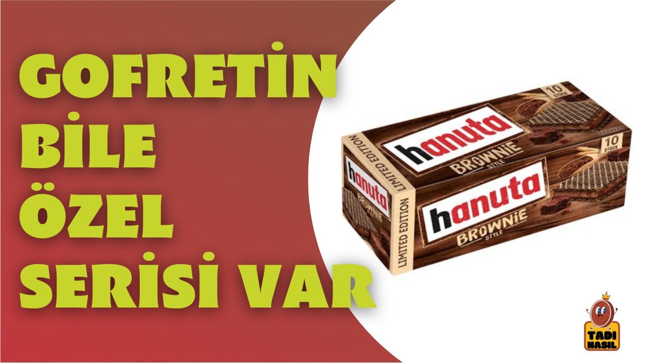 Hanuta Brownie Style Tadı Nasıl