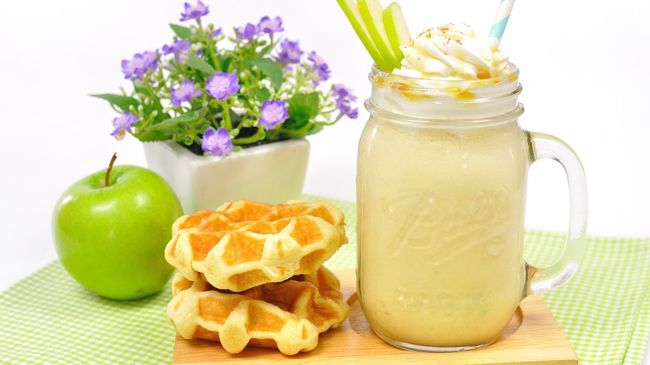 แอปเปิ้ลคาราเมลมิลค์เชค | Caramel Apple Milkshake