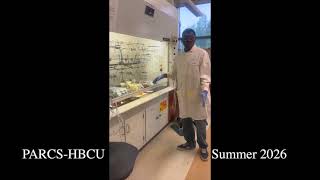Welcome to My Lab | Cameron Lewis | PARCS-HBCU 2026 🧪