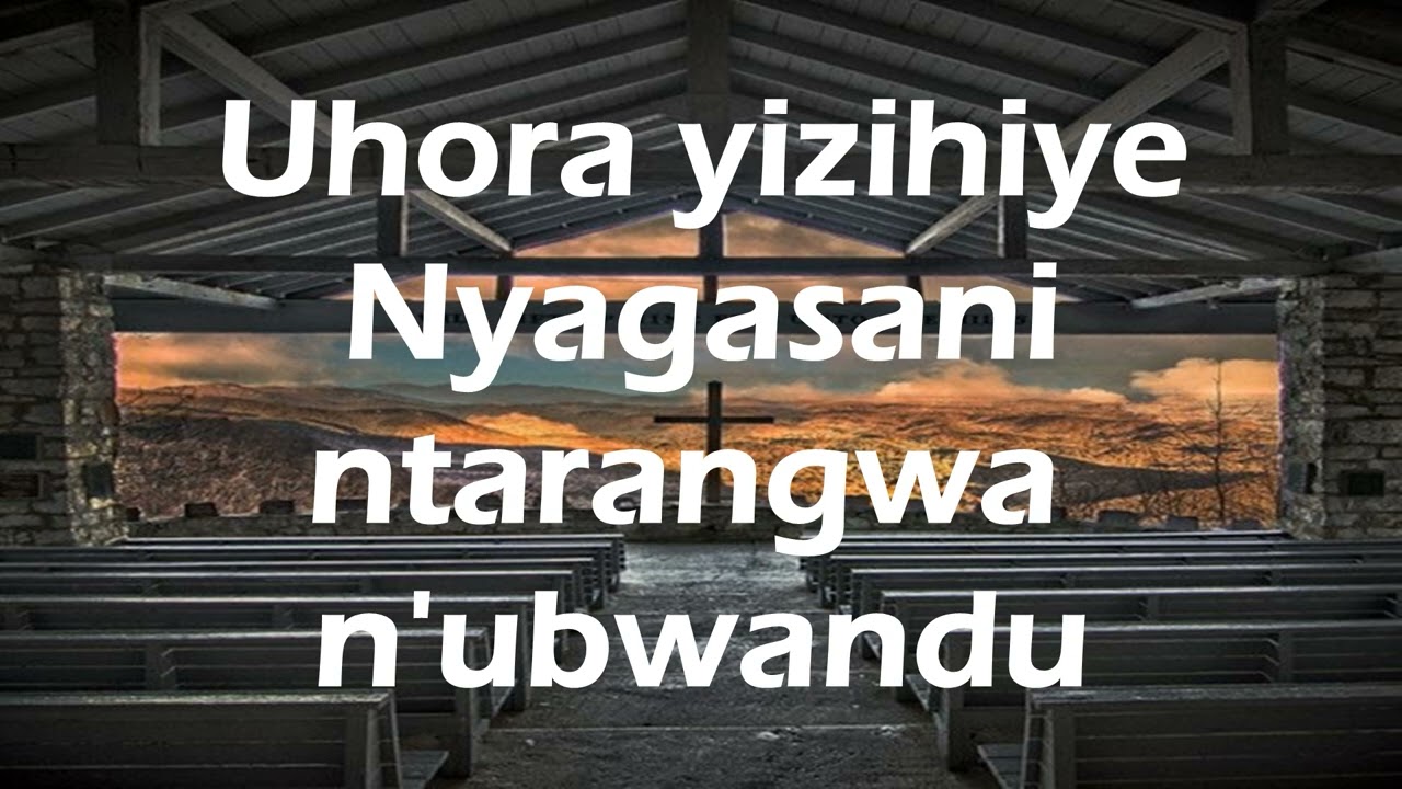 Murashishoze igishimisha Imana Nyagasani by Padiri Remy MVUYEKURE Lyrics Video