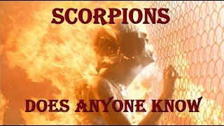 Scorpions - Does Anyone Know