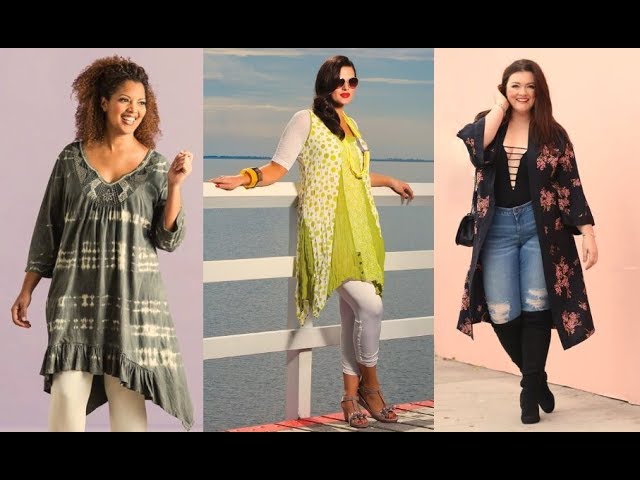 Para Gorditas : blusones largos | Moda 2019 size - YouTube