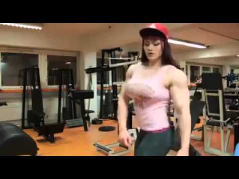 Incredible Muscular Female Bodybuilder - YouTube