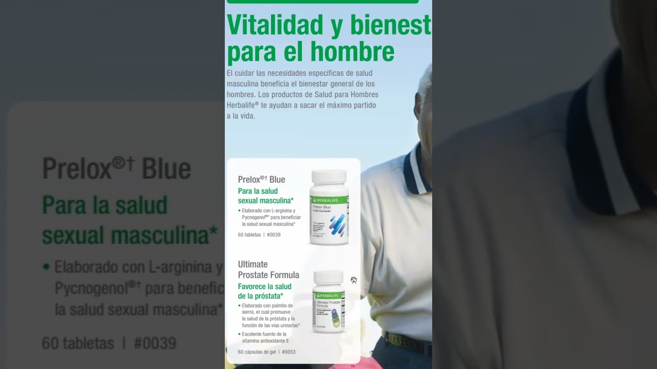 Mejora la Prostata y las vías urinarias con Ultimate prosteate formula de Herbalife EEUU