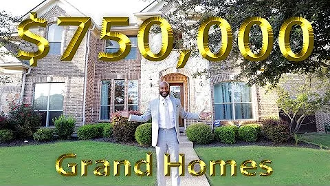 INSIDE A $750,000 MCKINNEY TX GRAND HOME | NORTH D...
