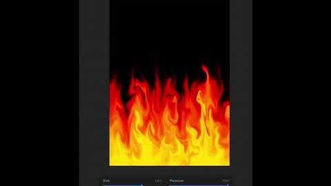How to Create a Realistic Fire in Procreate #procreate_tips