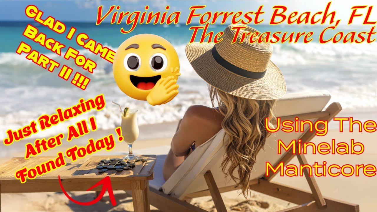 Большие находки на пляже Форрест в Вирджинии. Часть 2. В прошлый раз поездка отменилась из-за дож...