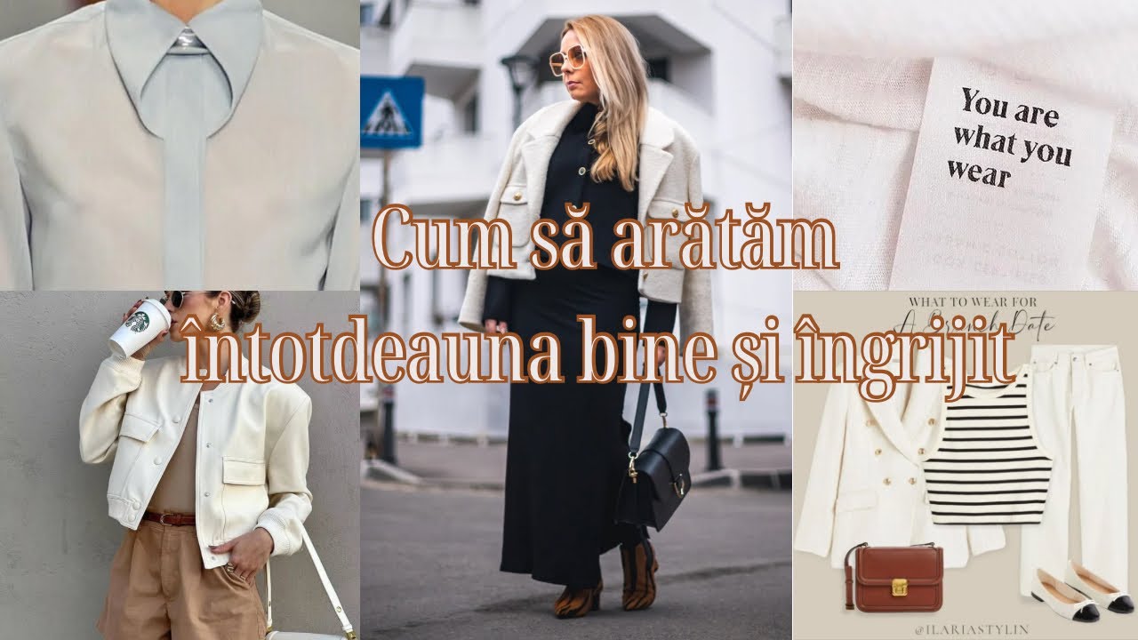 Cum să arătăm întotdeauna bine și îngrijit