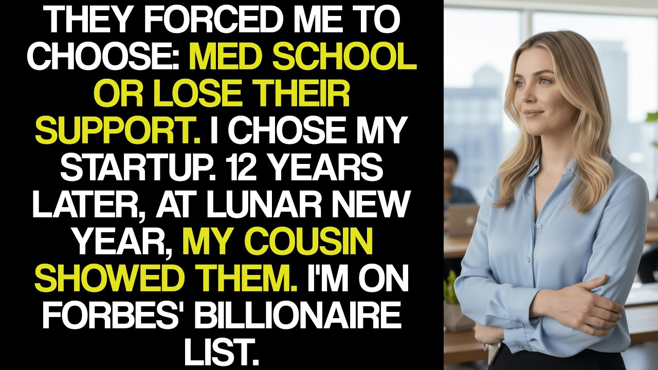 I Rejected Med School For A Tech Startup. 12 Years Later, My Family Discovered My Net Worth At...
