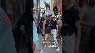 Busy Phillips and Julianna Margulies at the Sag-Aftra writers Strike in NYC just Few minutes ago#nyc