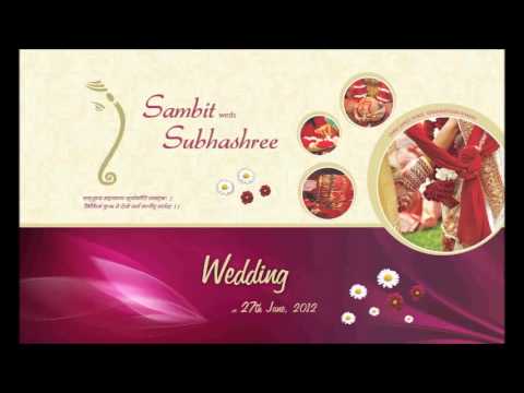 Luxury 20 Marriage Card Odia