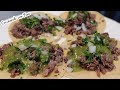 TACOS DE CACHETE CON ALDILLA LOS MAS DELICIOSOS