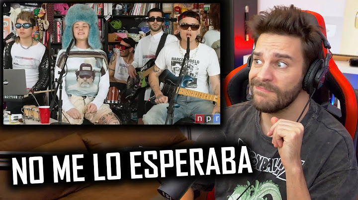 Reacciono al Tiny Desk de Ca7riel & Paco Amoroso⚠️Vídeo Censurado⚠️Versión completa en descripción