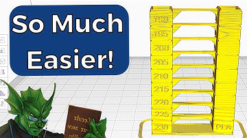 How to Create a Temp Tower Test in Cura - Easy Tutorial!