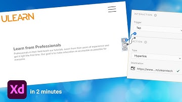 Hyperlinks in Adobe XD