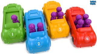 Counting Numbers with Cars| Learn 1 To10 Numbers For Kids| Learn Colors with Cars|Toys| 12345678910