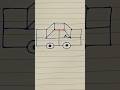 Easy Car Drawing By The Unexplored Talent #trending #shortsfeed #shorts #short #viralshorts #viral