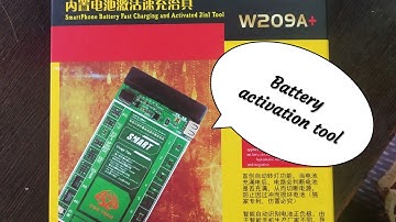 Battery activation tool |fast charging for non-removel battery, mobile repair tool 2019