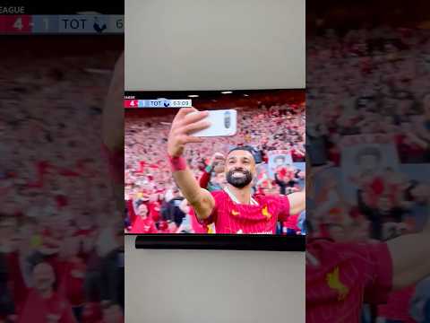 Mo Salah's Stunning Goal Ignites Epic Anfield Celebration! 🔥 #Liverpool #MoSalah