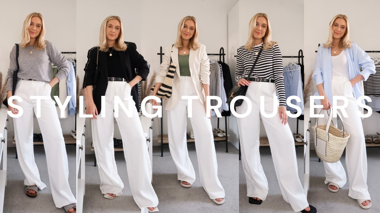 Luxury Silk Trousers in White | La Perla-saigonsouth.com.vn