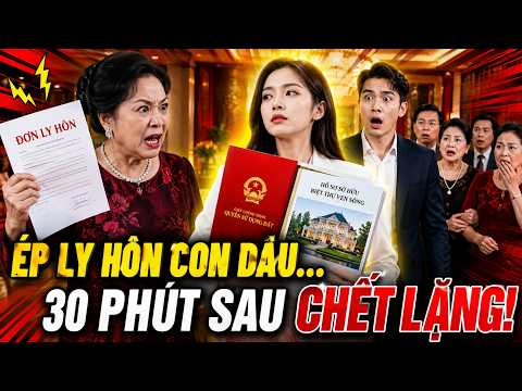 Mẹ Chồng Bắt Tôi Ký Giấy Ly Hôn – 30 Phút Sau Bà Mới Biết Tôi Là Chủ Căn Biệt Thự