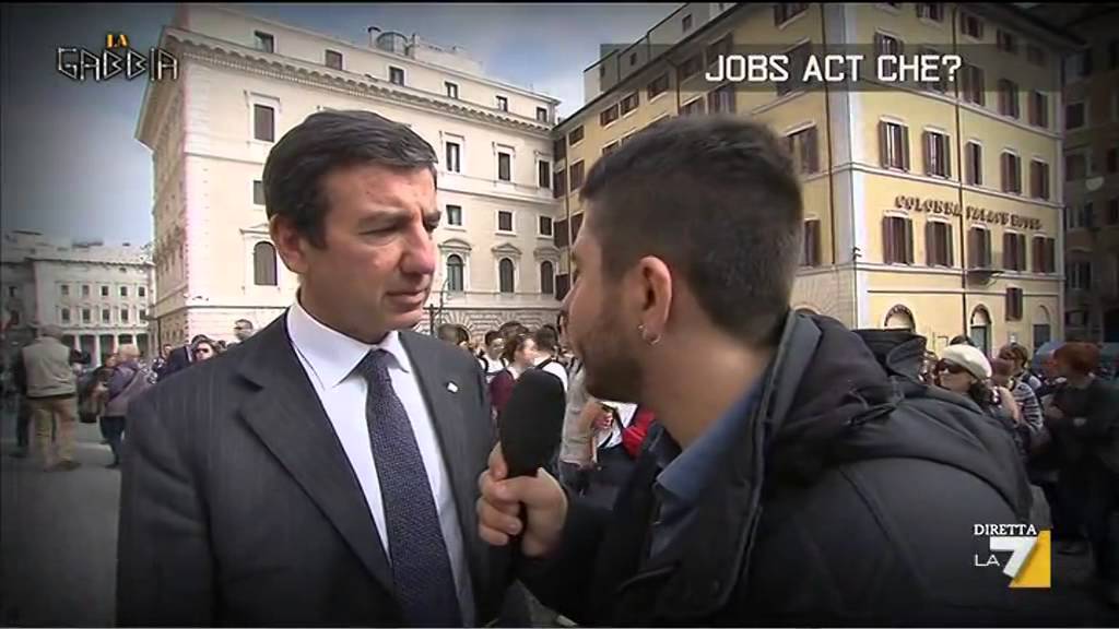 La Gabbia - Jobs Act che? (23/03/2014)