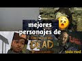 5 mejores personajes de The walking dead