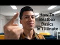 How To Beatbox Basics in 1 Minute
