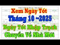 Ngày Tốt Tháng 10 - 2025 Du Lịch Nghỉ Mát Mua Xe Cầu Tài, Khai Trương Độ...