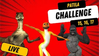 Patila Challenge 15, 16, 17 Live Streaming. Patila & Dametucosita Funny Live Video.