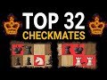 Top 32 checkmates you must know  basic mating patterns chess tactics moves  ideas to win
