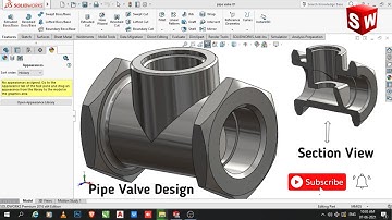 Solidworks Tutorials | Design And Assembly Of Stop Valve In Solidworks