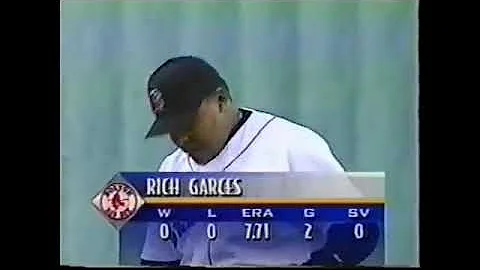 Richard Garces Boston Red Sox 1998