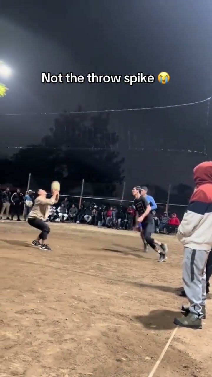 Bro is playing the wrong sport ??