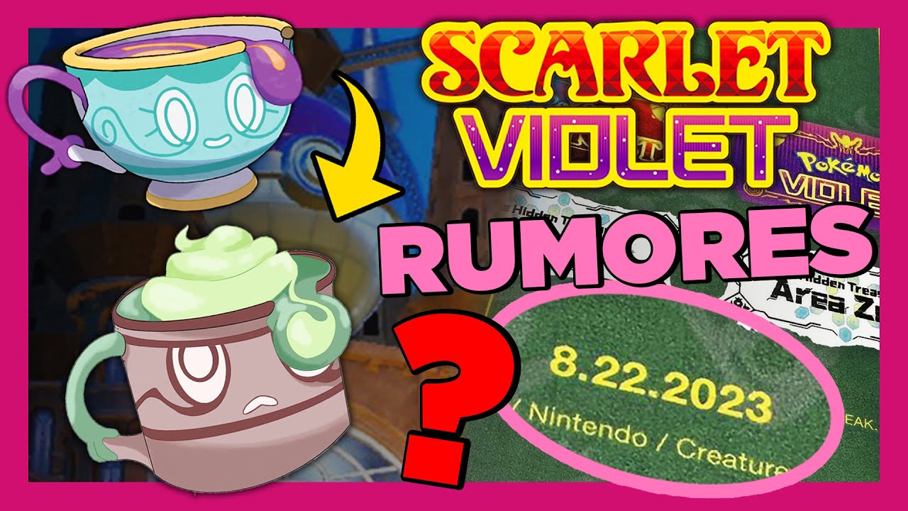 Novo Pokémon MÍTICO na DLC? RUMORES Pokémon Scarlet e Violet 