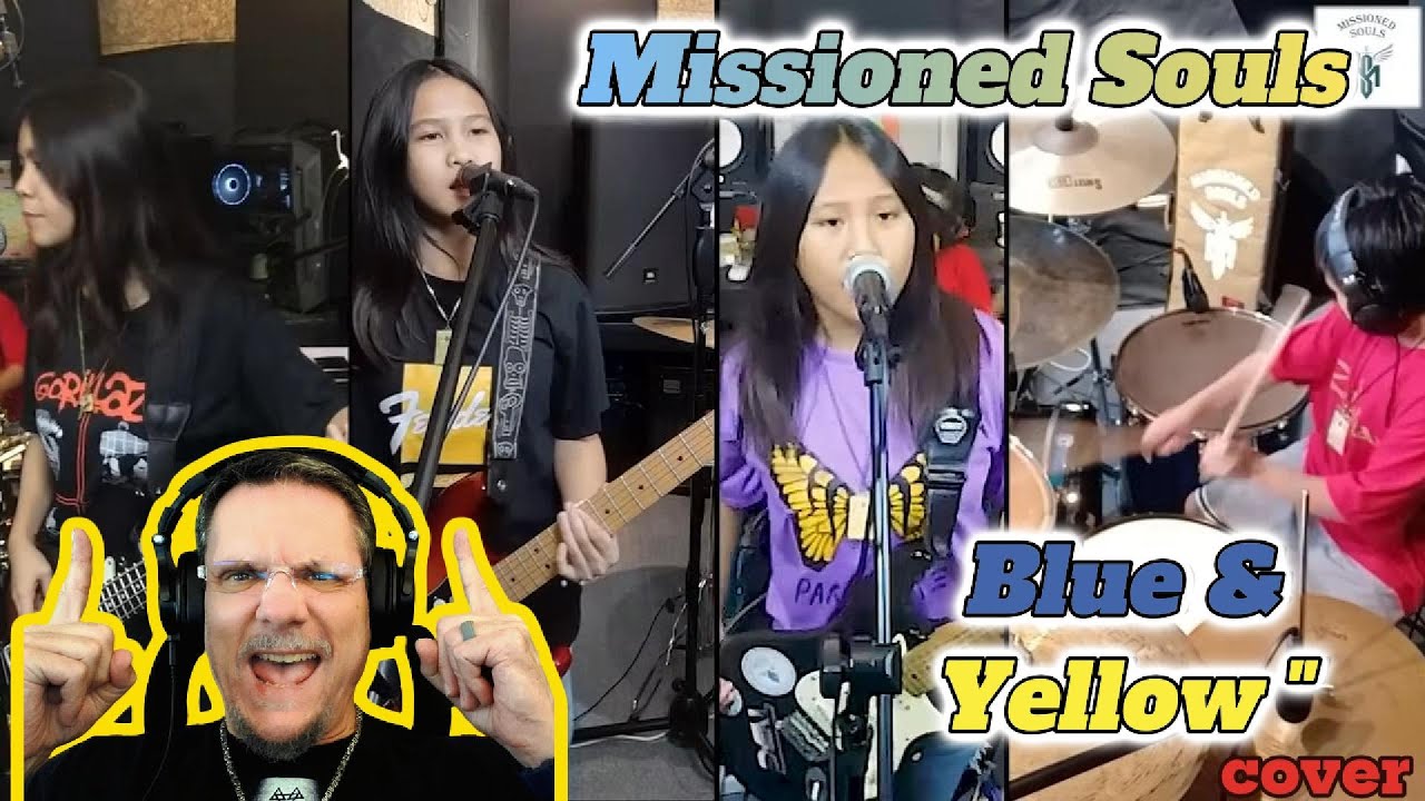 MISSIONED SOULS | Blue and Yellow (The Used cover) | First Time Reaction. Special guest reactor JoJo