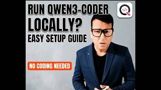 How to run Qwen3 coder Locally @AdamTech
