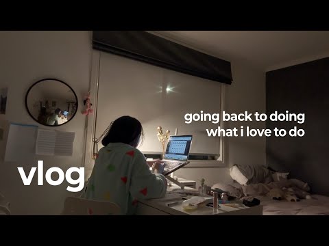 vlog#1 going back to doing what i love doing^^