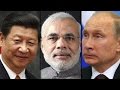 Modi meet Jinping & Putin