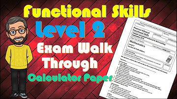 Functional Skills Maths Level 2   Full calculator Exam