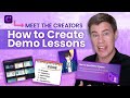 How to Create Demo Lessons for Your Next English Class | Meet the Creator