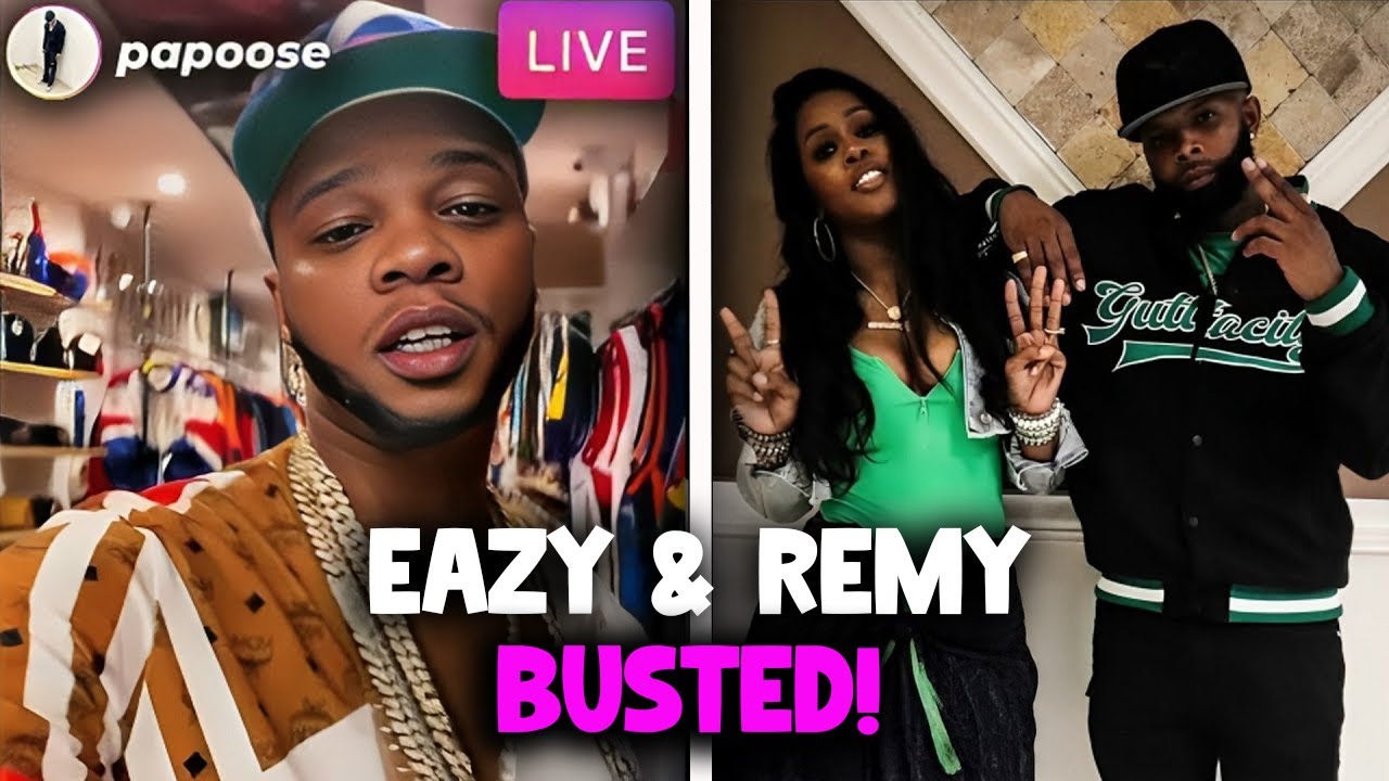 Papoose ACCUSES Remy Ma For Cheating With Eazy The Block On IG Live!