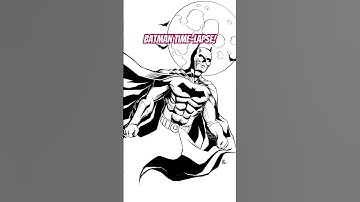 Batman Drawing Timelapse