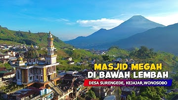 MASJID MEGAH BAWAH LEMBAH ! Pemandangan Alam Dieng Pletau - Cerita Desa Surengede, Kejajar, Wonosobo