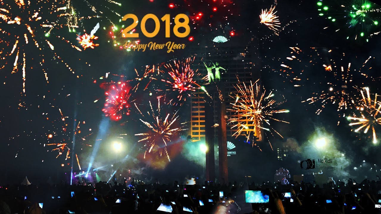 Happy New Year 2018 @Bundaran HI