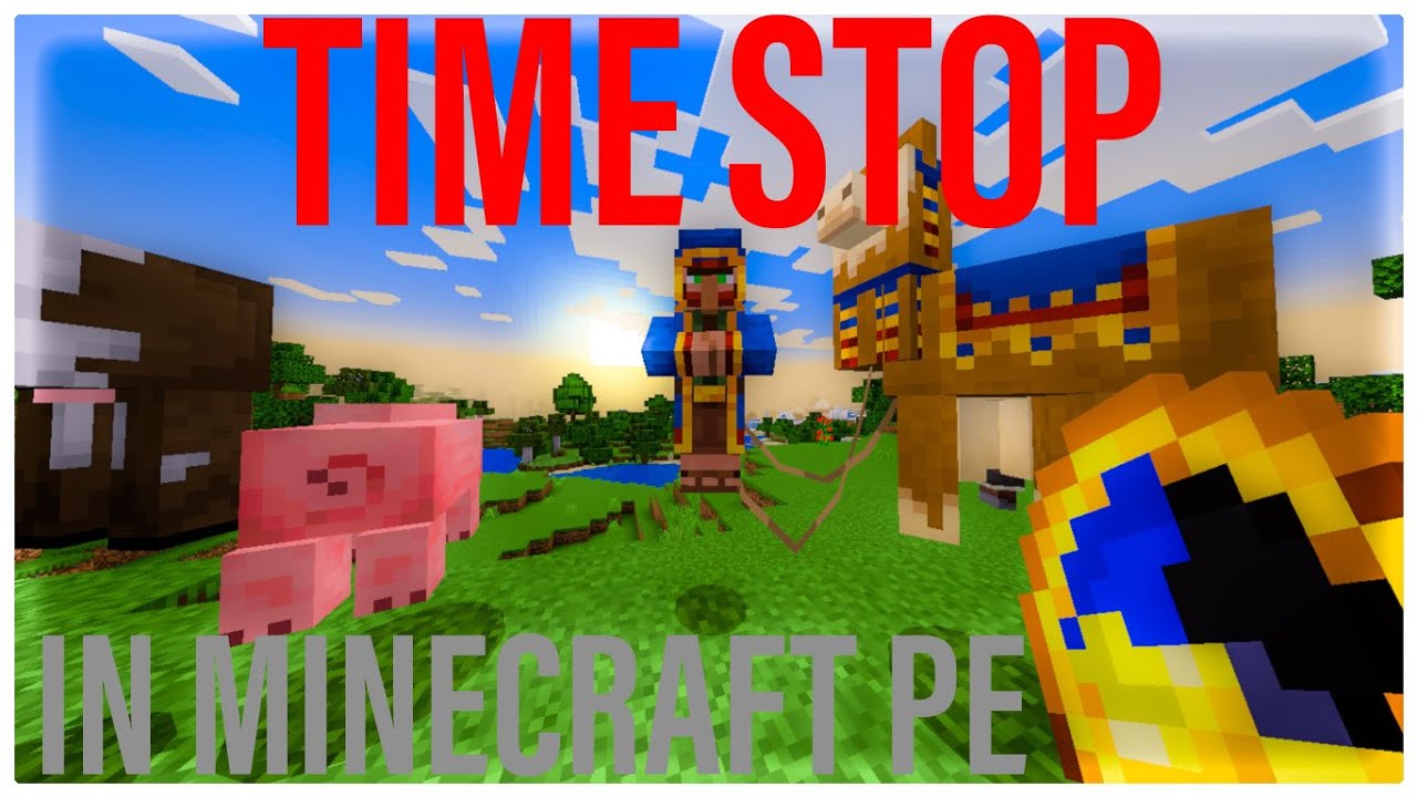 How To Stop Time In Minecraft PE / Bedrock Edition - TIME STOP / SLOW TI  : r/MinecraftCommands