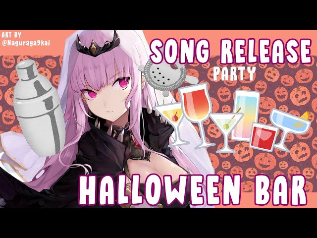 【HALLOWEEN BAR + SONG RELEASE PARTY】letz get spooky #hololiveEnglish #holoMythのサムネイル